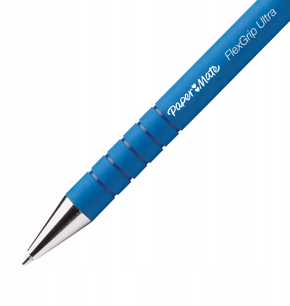 Papermate 5 vnt. automatiniai rašikliai Paper Mate Flexgrip Ultra, mėlyni