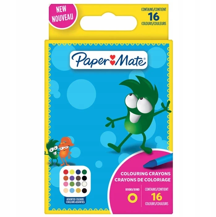 Papermate Kreidelės Paper Mate 16 spalvų - 2168272