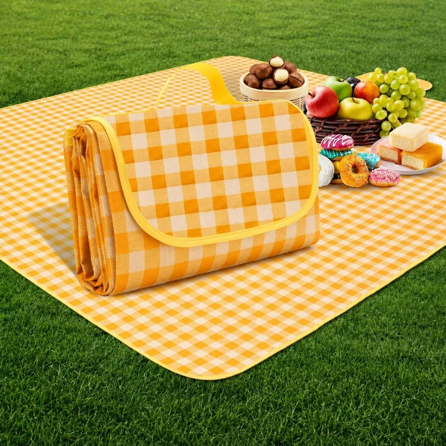 PAPLŪDŽIO PIKNIKO ANTKLĖ 200x200 cm TURISTINIS PIKNIKO KILMĖLIS