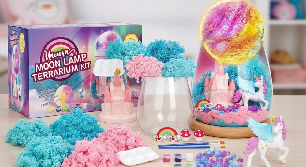 Para Toys CREATIVE SET vienaragis MAGIC TERRARIUM DIY CRYSTAL LAMP nuotolinio valdymo pultas