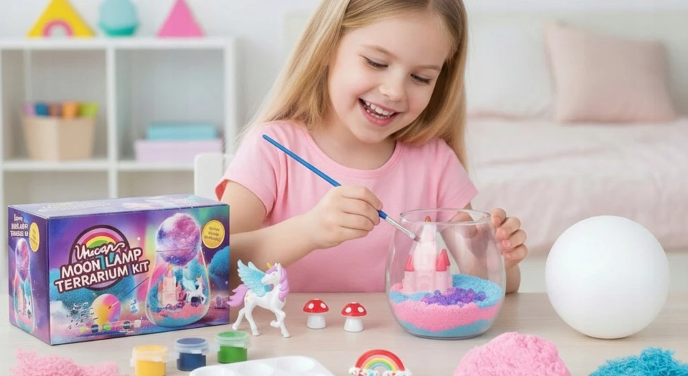 Para Toys CREATIVE SET vienaragis MAGIC TERRARIUM DIY CRYSTAL LAMP nuotolinio valdymo pultas