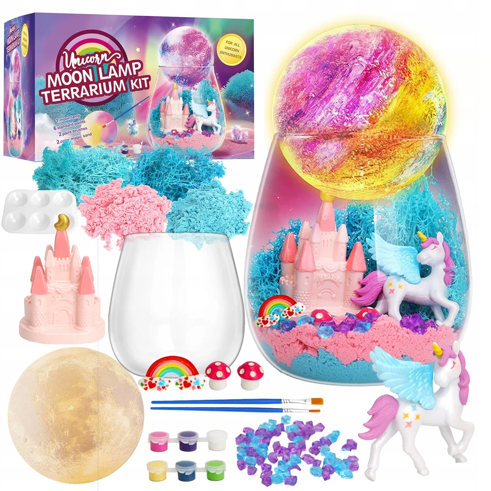 Para Toys CREATIVE SET vienaragis MAGIC TERRARIUM DIY CRYSTAL LAMP nuotolinio valdymo pultas