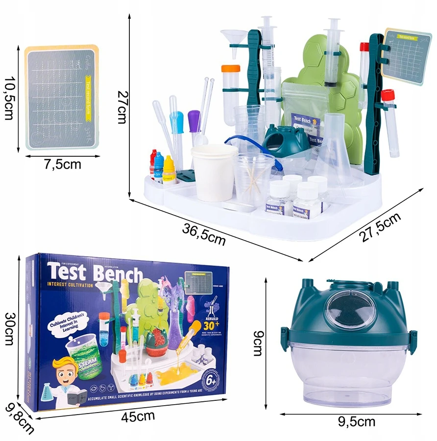 Para Toys Didžioji chemijos laboratorija Little Chemist Science Set Foam Explosion 8+