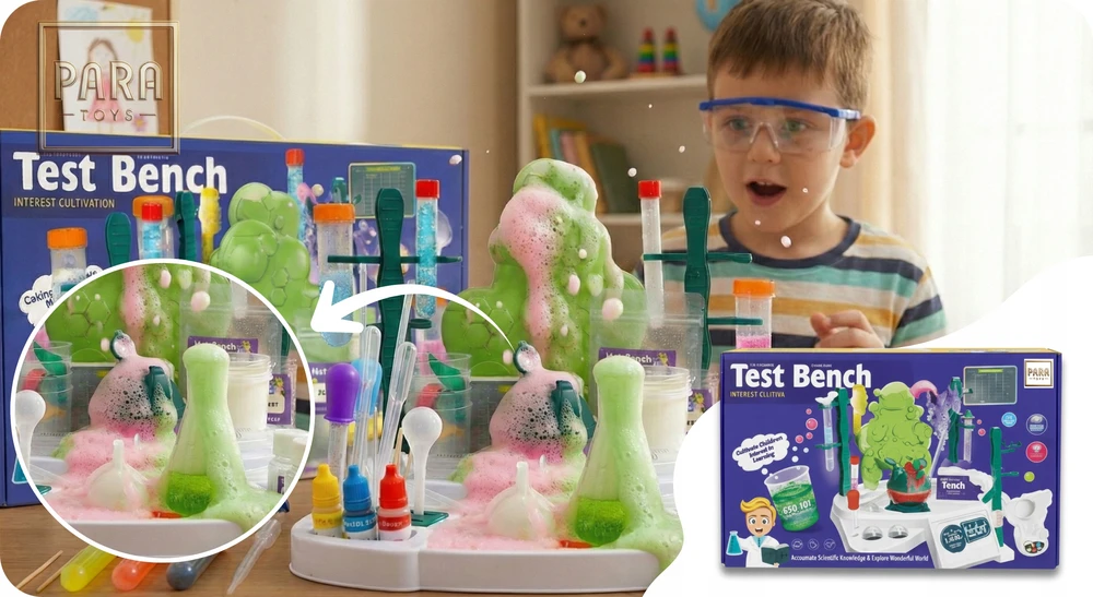Para Toys Didžioji chemijos laboratorija Little Chemist Science Set Foam Explosion 8+