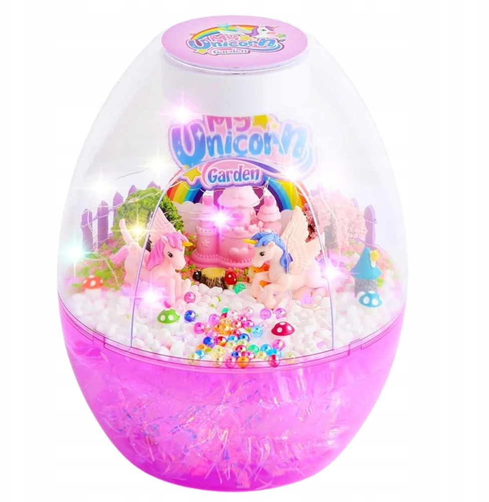 Para Toys Kūrybinis „pasidaryk pats“ rinkinys „Unicorn“ naktinė lempa, valdoma balsu, skirta vaikų dienai