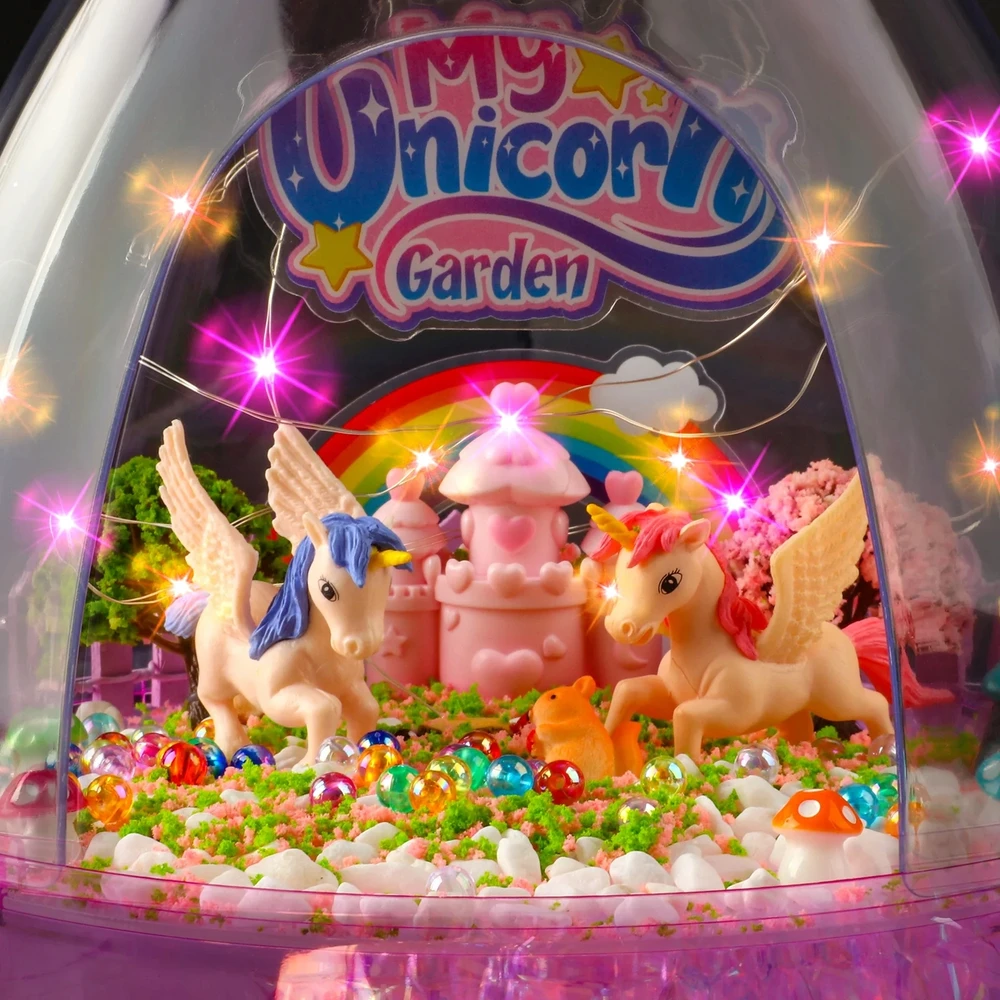 Para Toys Kūrybinis „pasidaryk pats“ rinkinys „Unicorn“ naktinė lempa, valdoma balsu, skirta vaikų dienai