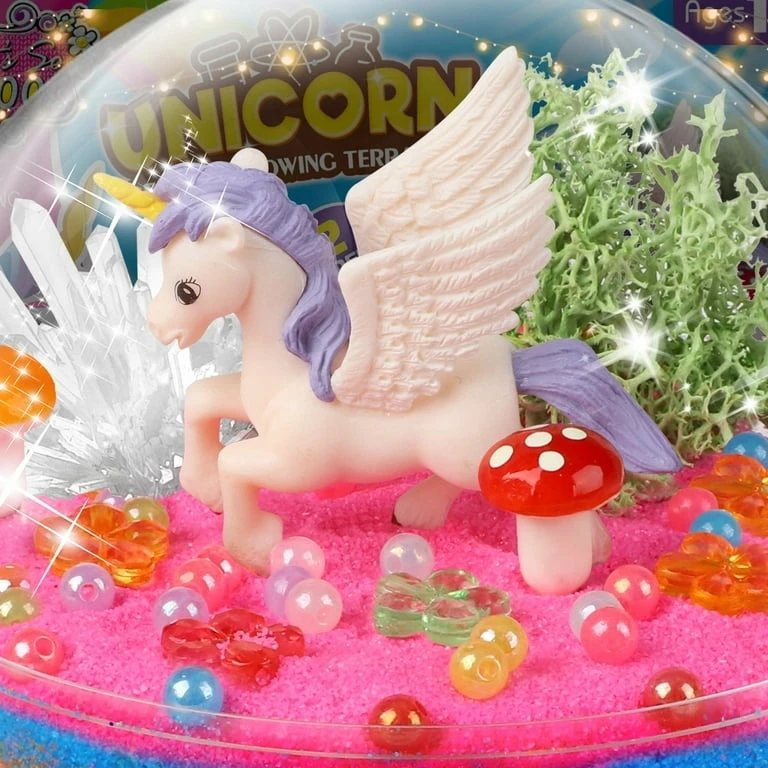 Para Toys KŪRYBINIS VIENRAGIS RINKINYS, SKIRTAS „pasidaryk pats“ CRYSTAL TERARIUM VAIKAMS KURTI