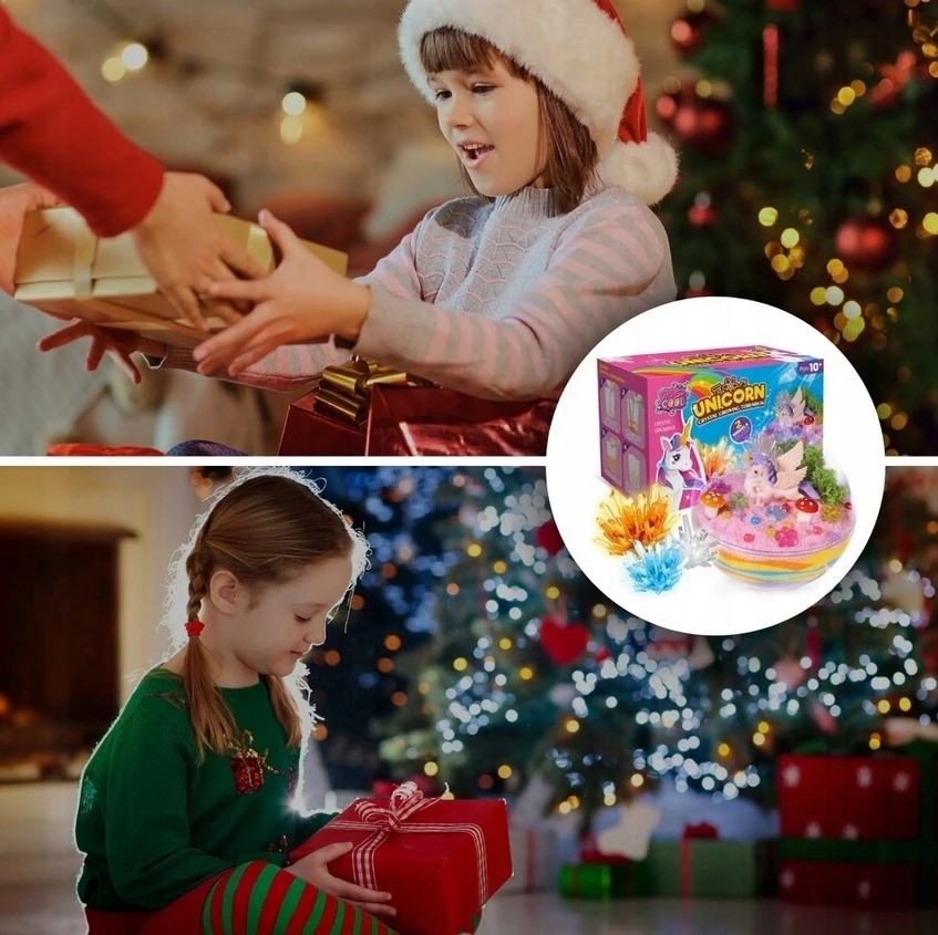 Para Toys KŪRYBINIS VIENRAGIS RINKINYS, SKIRTAS „pasidaryk pats“ CRYSTAL TERARIUM VAIKAMS KURTI