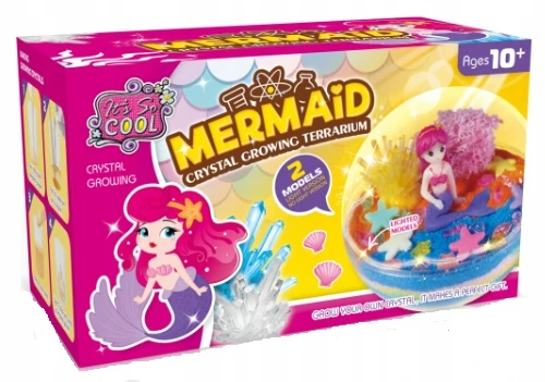Para Toys Mermaid Set Creative Girls Night Light Led Sand Dovana pasidaryk pats