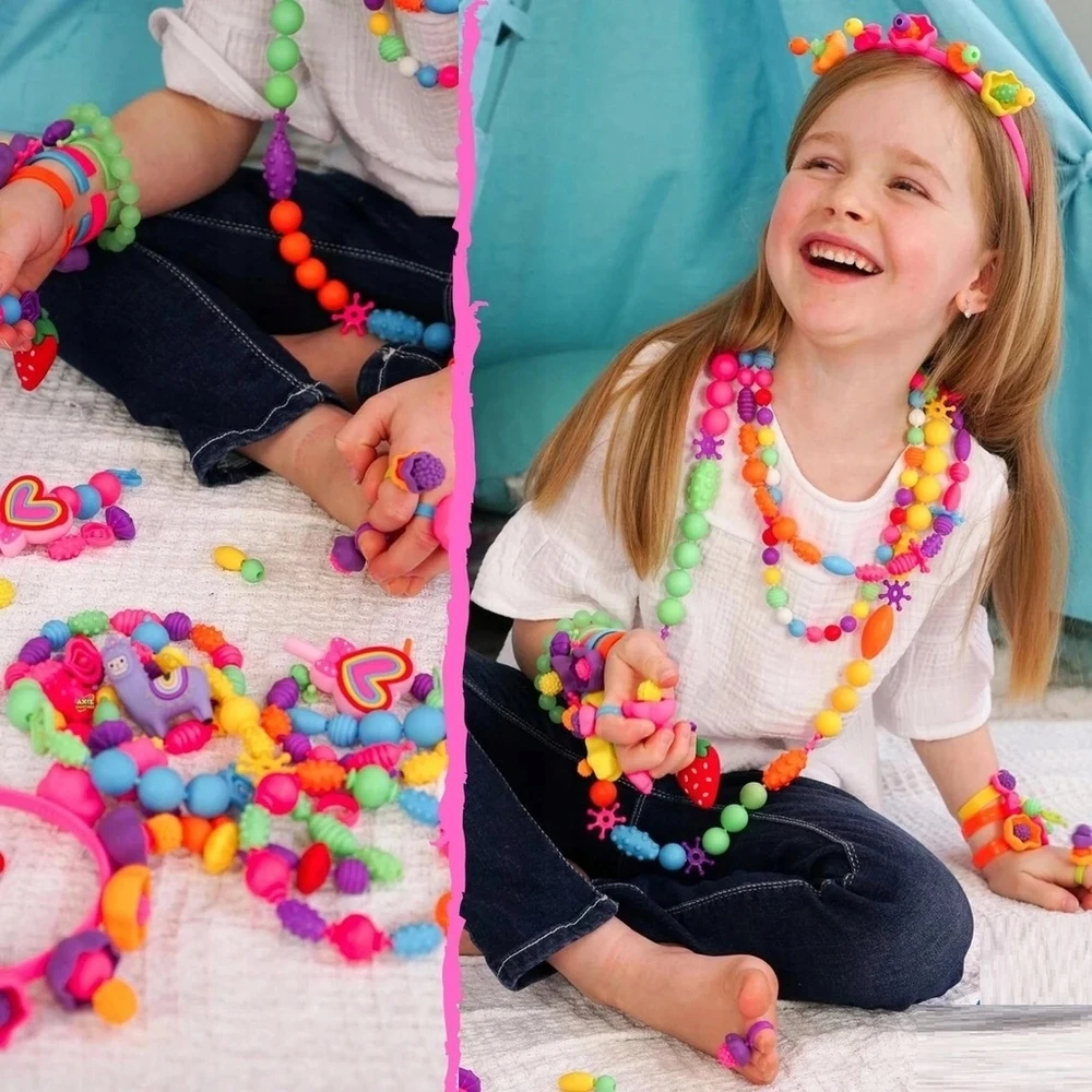 Para Toys XXL RINKINYS PAPUOŠALŲ GAMYBAI APYRANKĖS KAROLIAI KORĖLIAI DOVANA