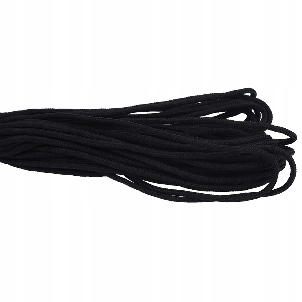 PARACORD SINGLE core SURVIVAL Juodas 2 mm 15 m 50 kg