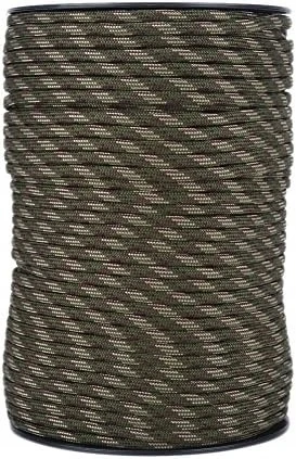 „Paracord“ tvirta nailoninė išgyvenimo virvė 50 m 4 mm