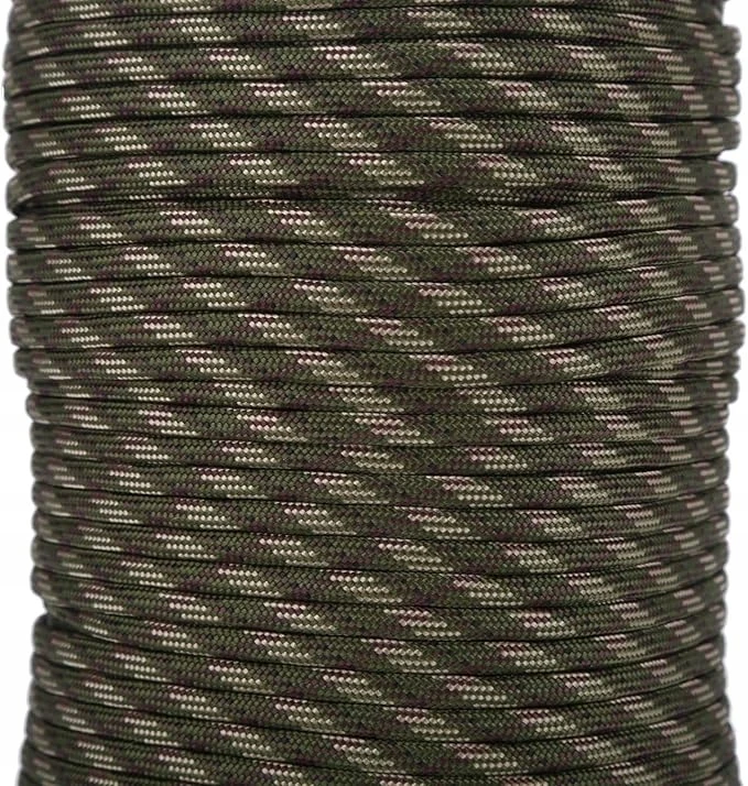 „Paracord“ tvirta nailoninė išgyvenimo virvė 50 m 4 mm