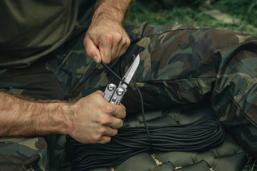Virvutė PARACORD BADGER OUTDOOR 550 juoda 30 M