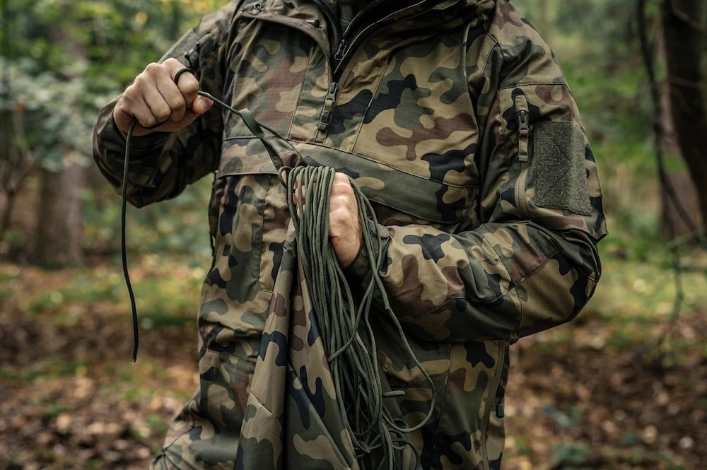 Virvutė PARACORD BADGER OUTDOOR 550 žalia 30 M