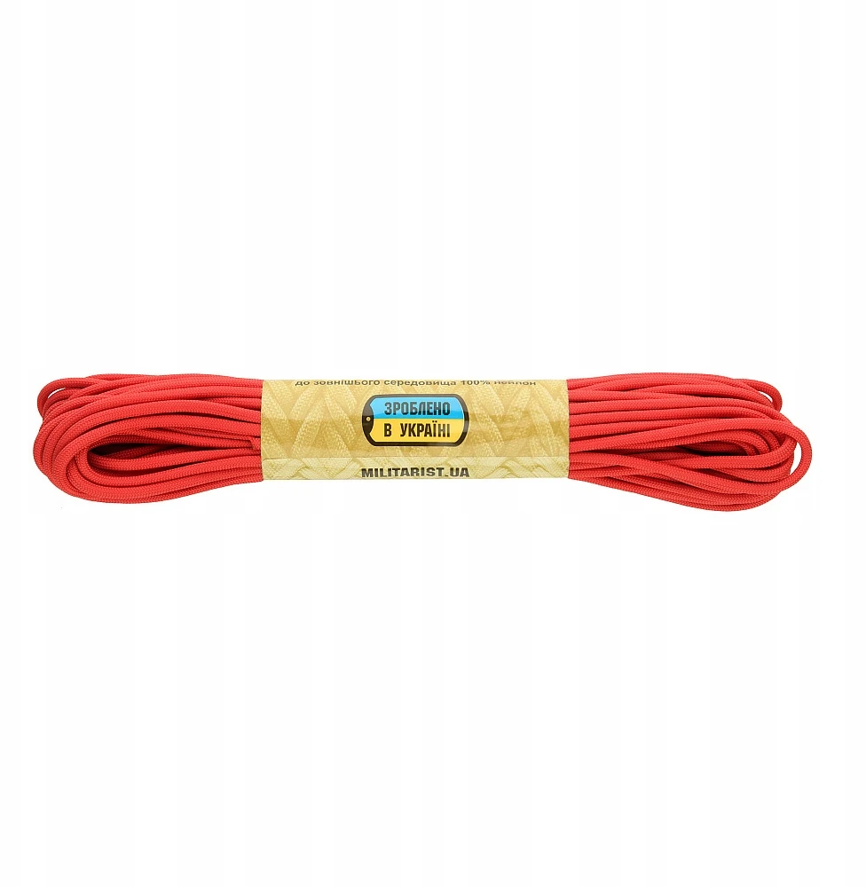 Paracord virvė M-Tac 550 Type III 15 M, raudona