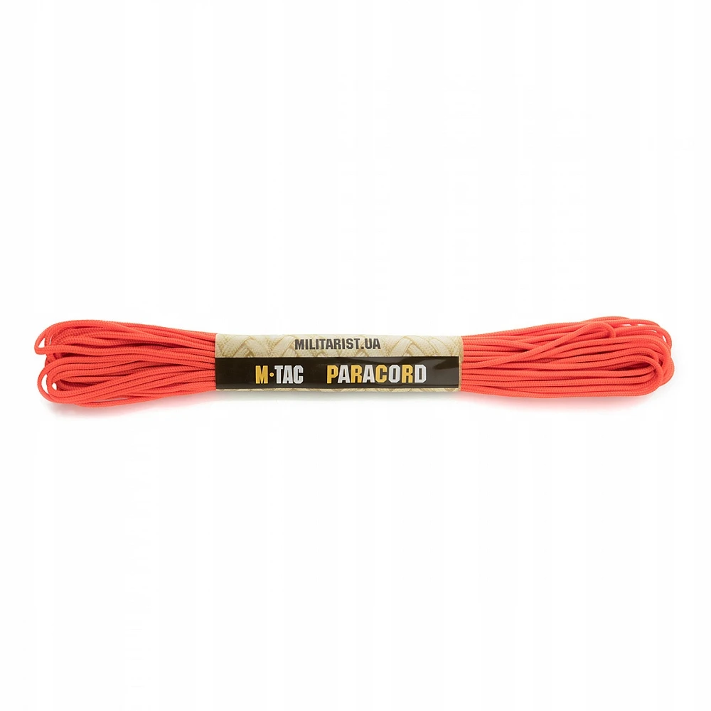 Paracord virvė M-Tac Minicord 15 M, oranžinė