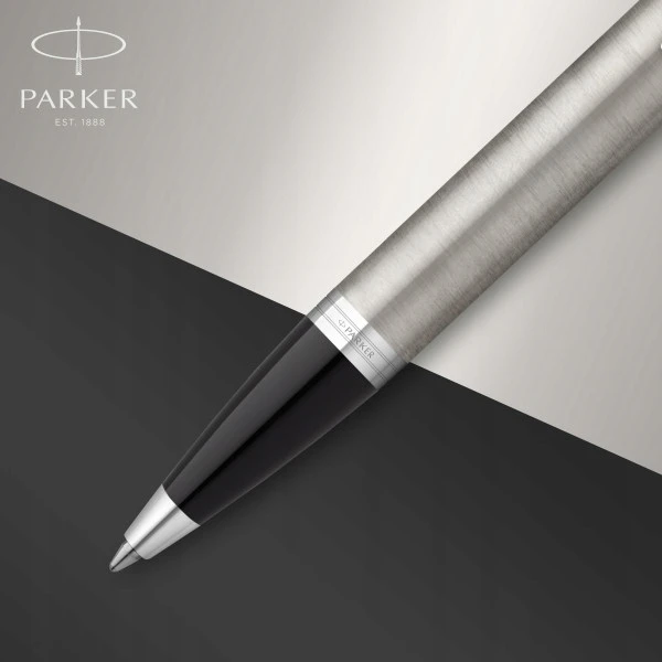Parker IM plieno CT tušinukas su graviravimu – Parker Box komplektas su maišeliu