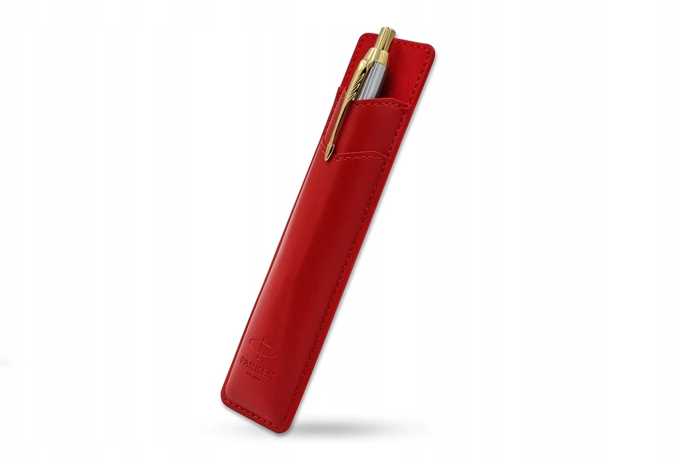 Parker Jotter 60 Raudonasis rašiklis su dėklu ir graviravimu