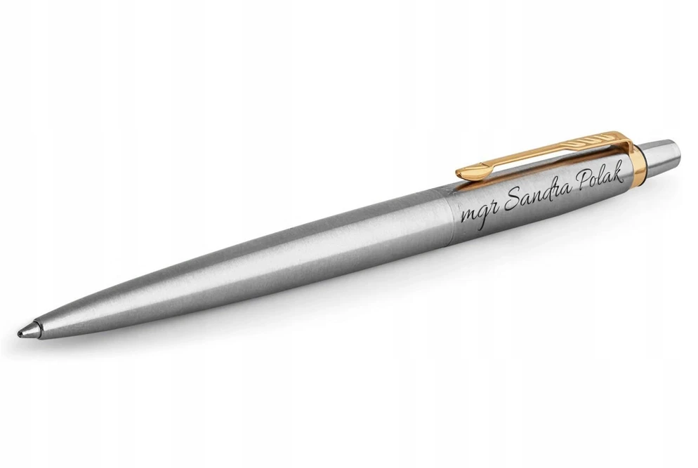 Parker Jotter GT rašiklis su graviravimu + plokštelė – dovanai