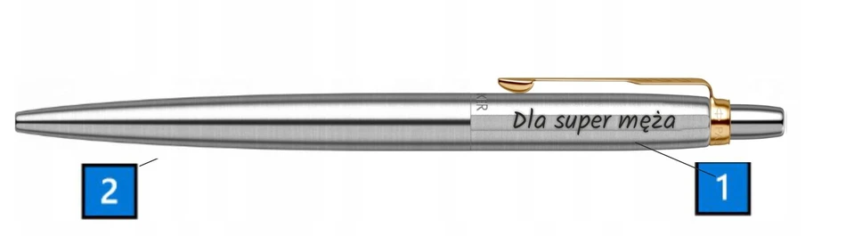 PARKER JOTTER GT tušinukas SU JŪSŲ NUOLATINIA GRAVIVIMO DOVANA MAMAI TĖČIUI