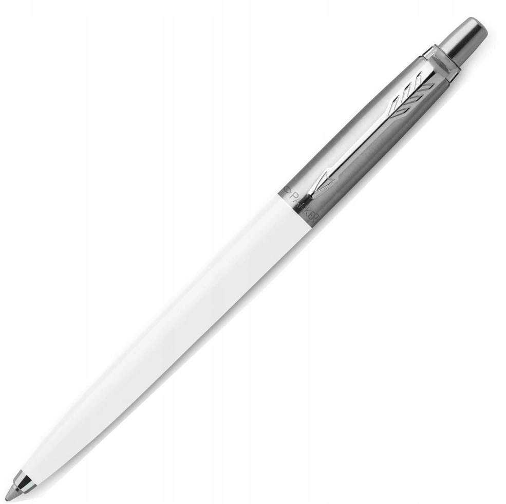 Parker Jotter Originals baltas su graviravimu ir dovanų maišeliu