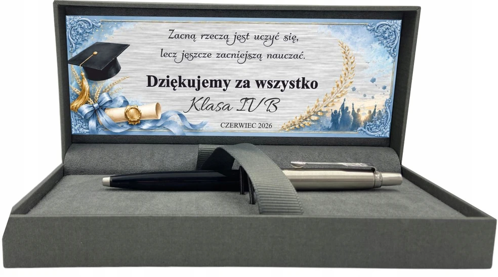PARKER JOTTER ORIGINALS tušinukas su graviravimu JUODA DOVANA MASTER MGR