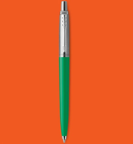 Parker Jotter Originals žalias rašiklis su graviravimu ir dovanų dėžute