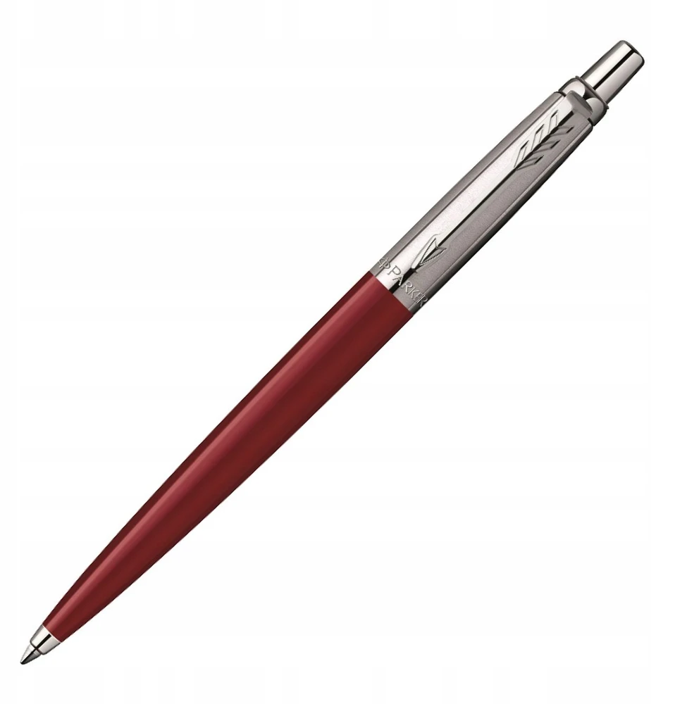 Parker Jotter Rašiklis Raudonas su Graviravimu ir Dovanų Maišeliu
