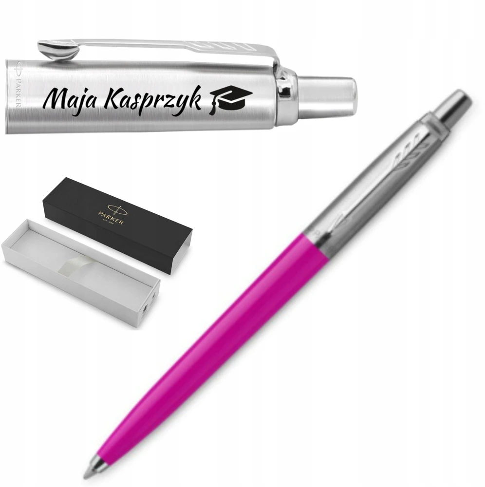 Parker Jotter rašiklis su graviravimu ir dėžute