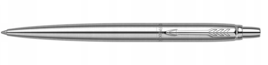 Parker Jotter Stalowy Ct raižytas tušinukas su dėklu