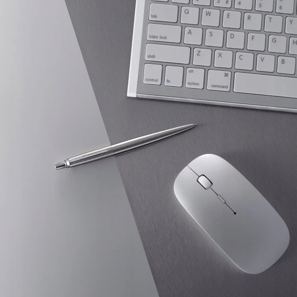 Parker Jotter Stalowy Ct raižytas tušinukas su dėklu