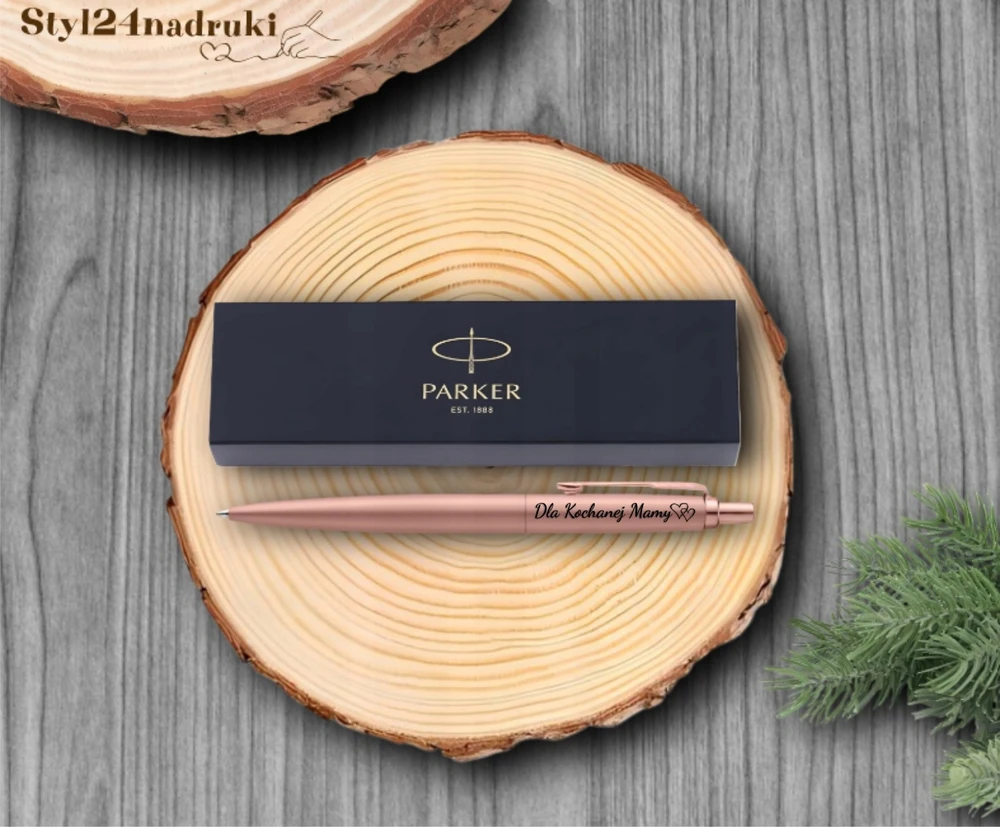 Parker Jotter Xl Chrome Rožinė rašiklis su graviravimu – puiki dovana