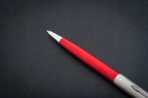 Parker Sonnet Essential Raudona CT tušinukas