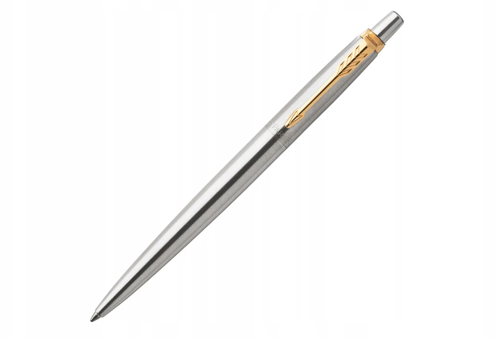 PARKER tušinukas su graviravimu Jotter Steel Paauksuota dovana Puikiai tinka Mgr