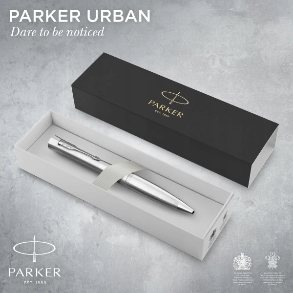 Parker Urban Metro rašiklis su graviravimu ir dėklu