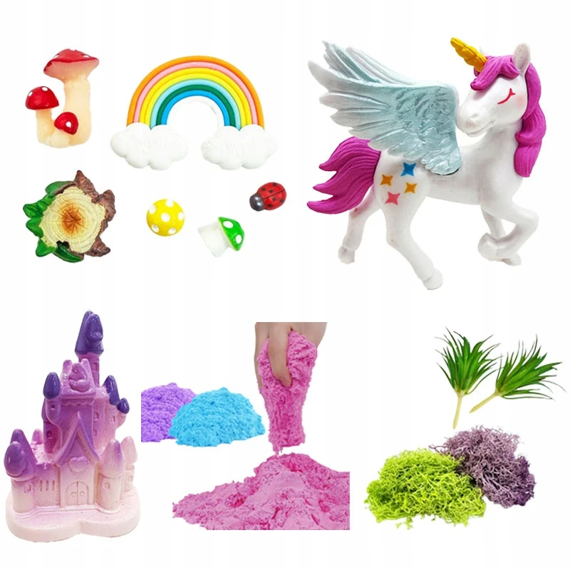 „Pasidaryk pats“ UNICORN KIT KŪRYBINIS MAGICAL TERRARIUM LED FONINIS ŠVIETIMAS + NUOTOLINIO PULTAS