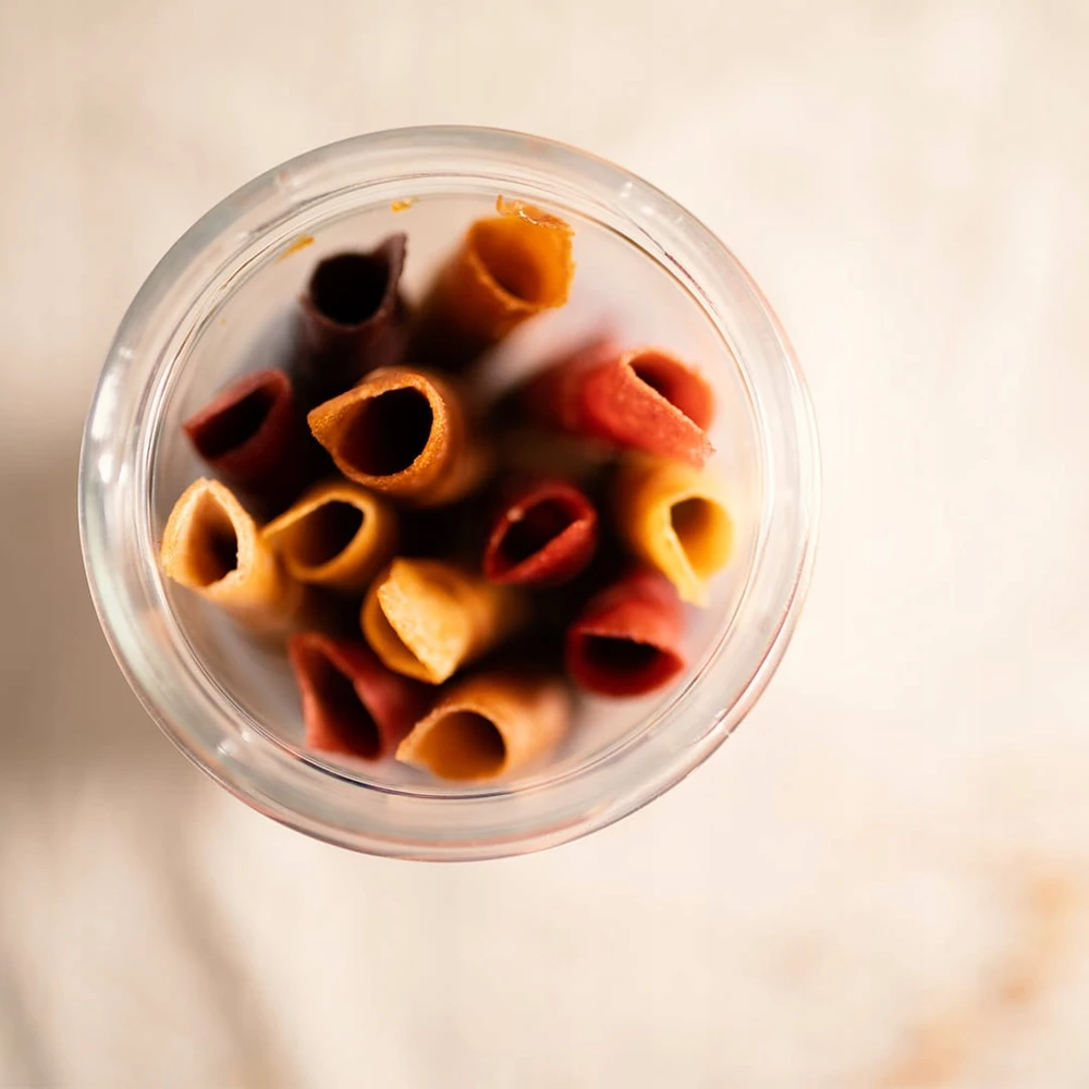 Pasieka Sadowskich Jelly Beans Miodożuczki vaisių užkandis 100 g nuo 12 mėn.