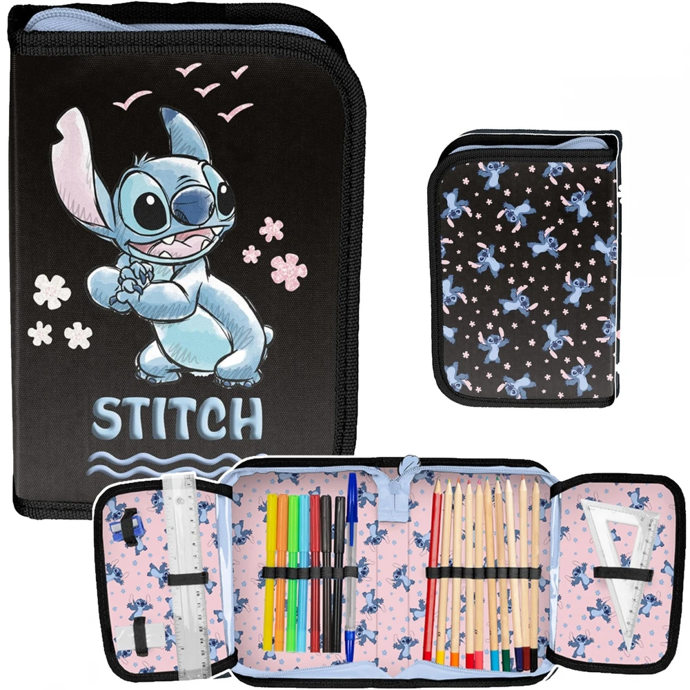 Paso 5 ELE TORNISTER SZKOLNY LILO I STITCH PIÓRNIK WOREK BIDON DO 1 KLASY STITCH