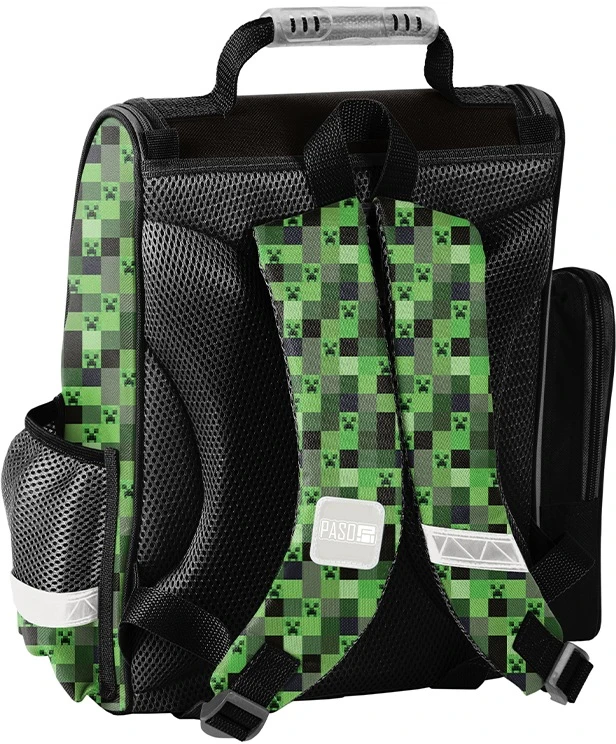 Paso 6in1 mokyklinis krepšys MINECRAFT MOKYKLOS ŽAIDIMAS BERNIUKUI IKI 1 KLASĖS RINKINYS