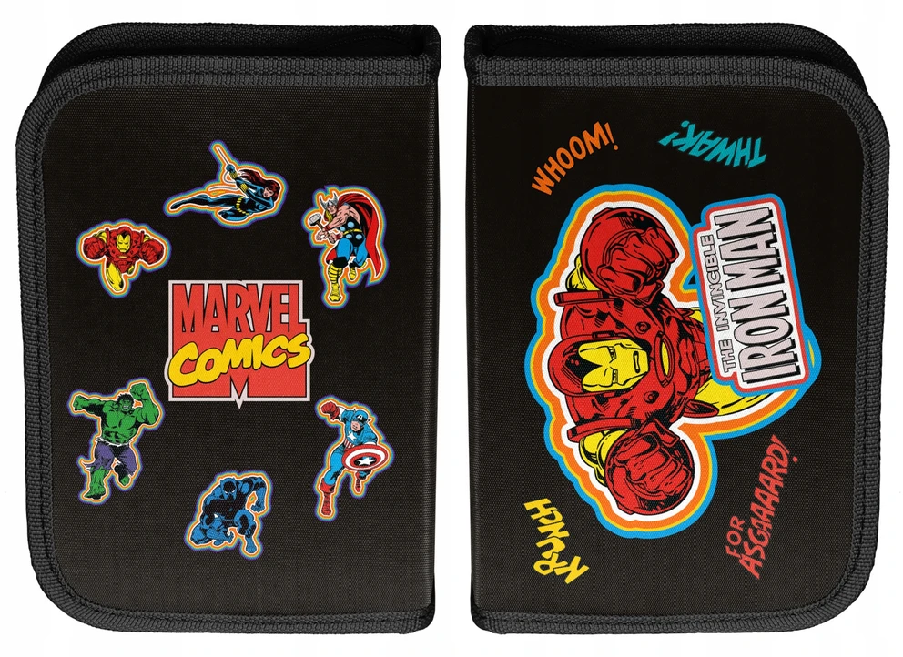 Paso Mokyklinė kuprinė dla chłopca Marvel Avengers 1-3 klasa komplektas plecak