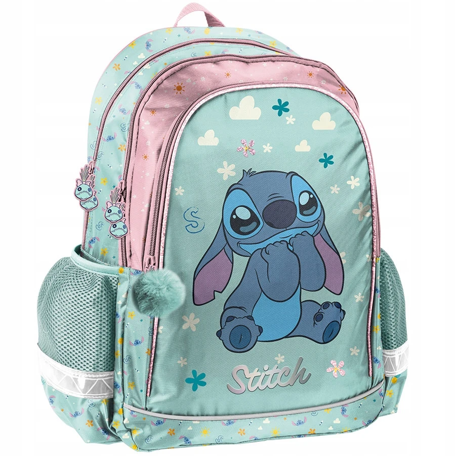 PASO mokyklinė kuprinė su dviem skyriais pradinukams STITCH (21L)