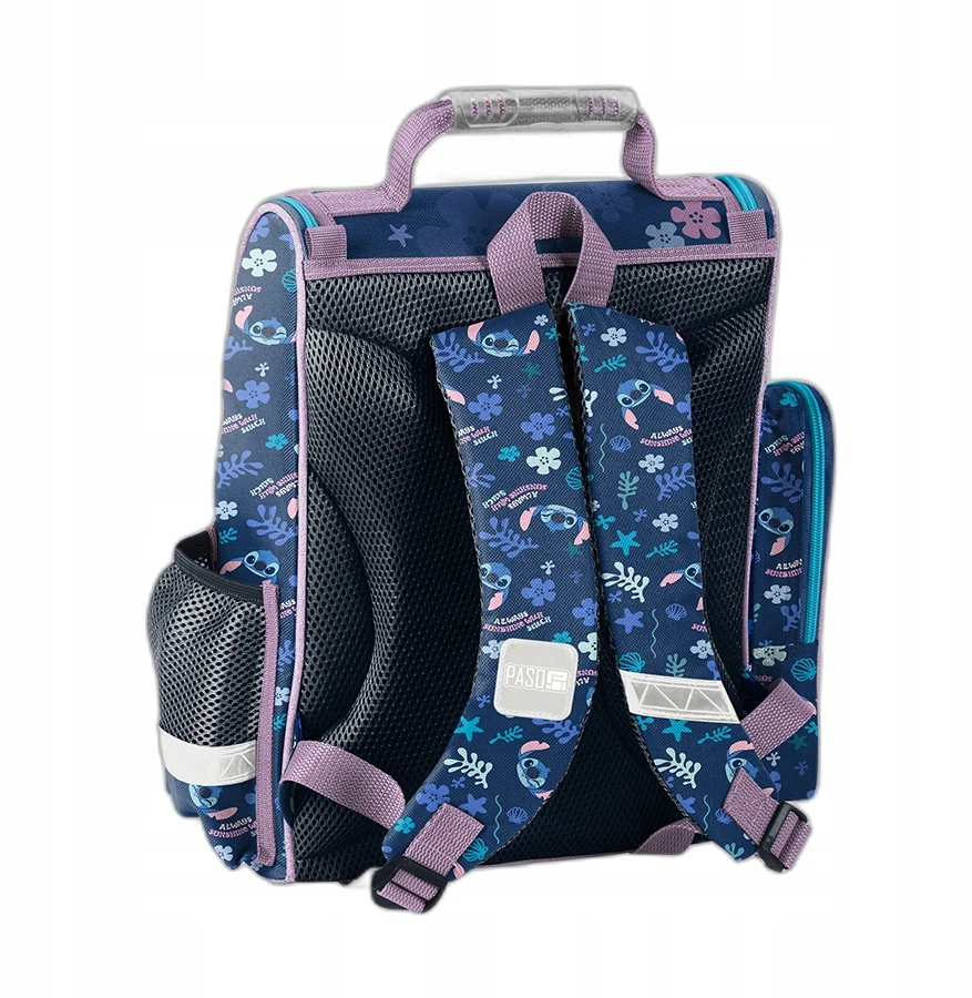 Paso Mokyklinis krepšys mergaitėms, mokyklinė kuprinė 1. 3 klasė Stitch Aloha Stich