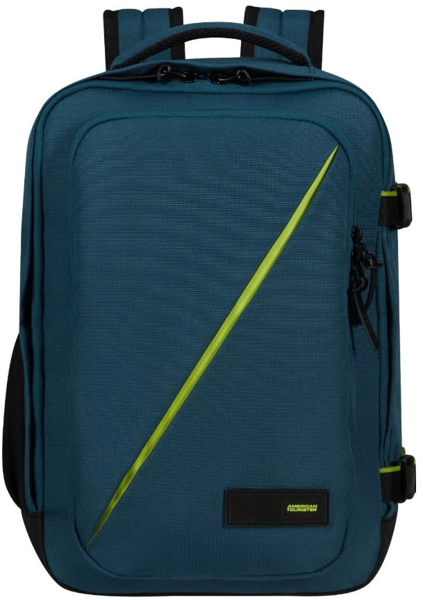 AMT American Tourister Take2cabin S kuprinė Kasdienė kuprinė Mėlyna Perdirbtas polietilentereftalatas (rPET)