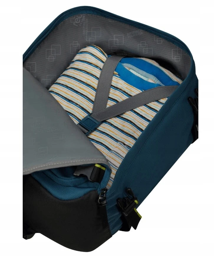 AMT American Tourister Take2cabin S kuprinė Kasdienė kuprinė Mėlyna Perdirbtas polietilentereftalatas (rPET)