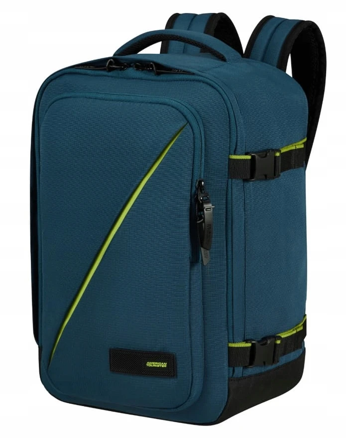 AMT American Tourister Take2cabin S kuprinė Kasdienė kuprinė Mėlyna Perdirbtas polietilentereftalatas (rPET)