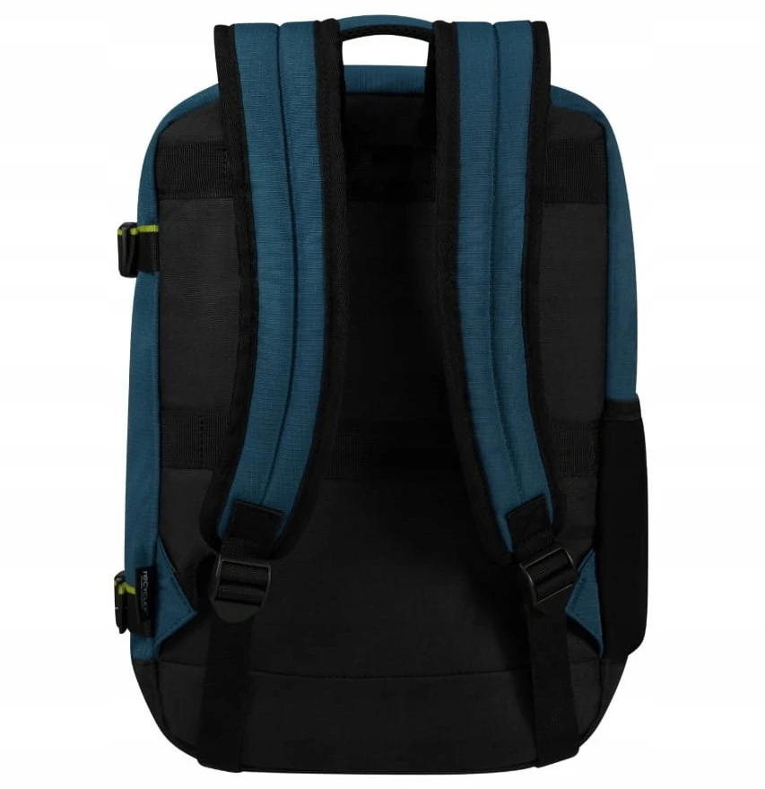 AMT American Tourister Take2cabin S kuprinė Kasdienė kuprinė Mėlyna Perdirbtas polietilentereftalatas (rPET)