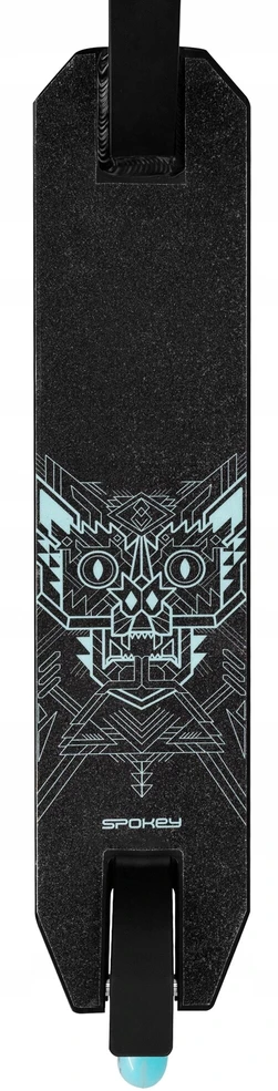 Paspirtukas Spokey Night Rider, juodas