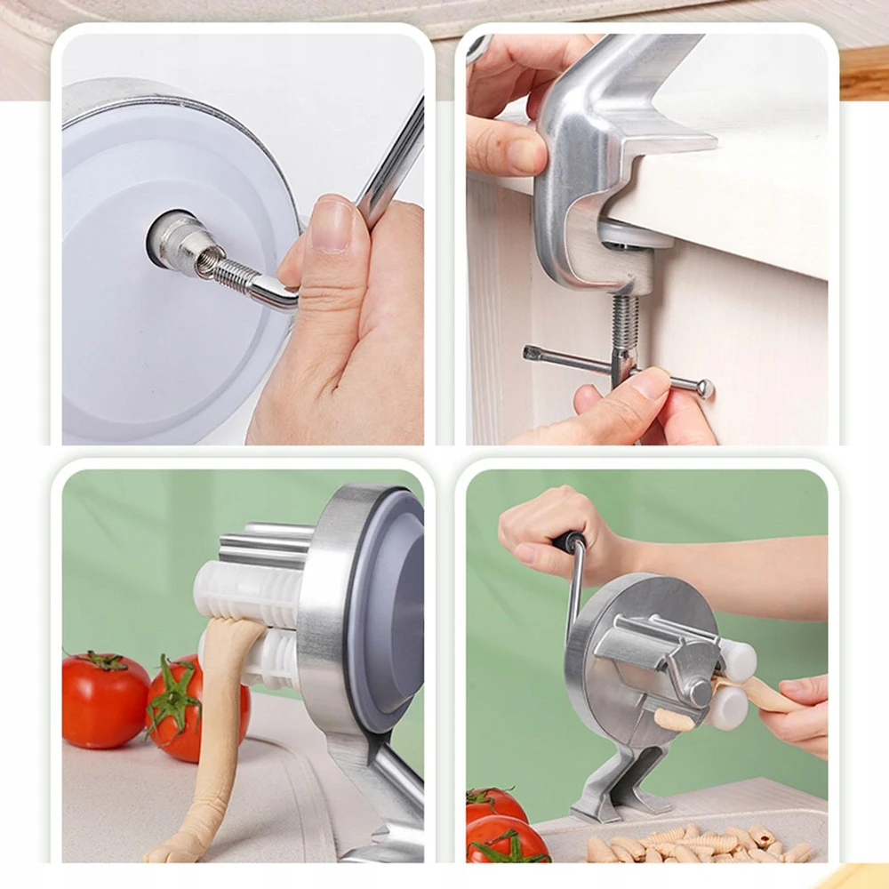 Pasta Maker Autentiška „Gnocchi“ atostogų dovana „pasidaryk pats“ makaronų jūros kriauklės