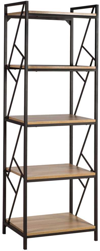 Signal Meble Pastatoma lentyna TABLO R5, 60 cm, ąžuolo/juoda
